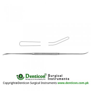Robb Vascular Dissector Fig. 1 Stainless Steel, 24 cm - 9 1/2" Blade Size 1 - Blade 2 Diameter 5 mm - 2.5 mm Ø